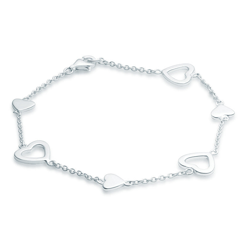 Silver Symbol Bracelet - Zaffre Jewellery - 1
