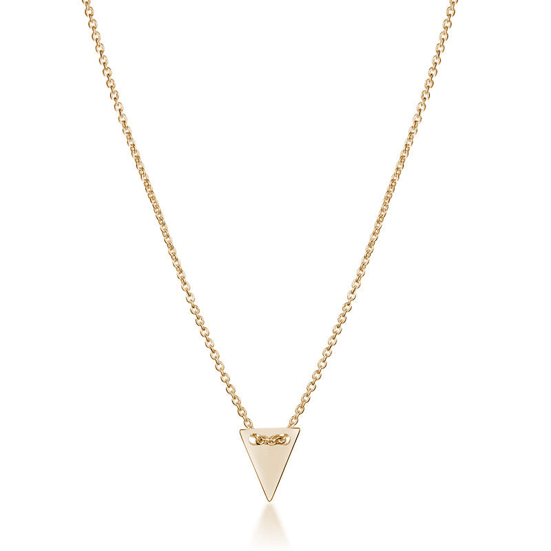 Arrow Head Necklace - Gold - Zaffre Jewellery - 1
