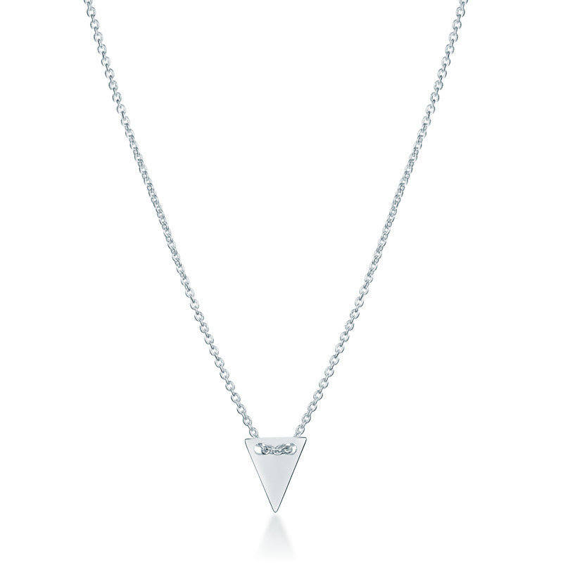 Arrow Head Necklace - Silver - Zaffre Jewellery - 1