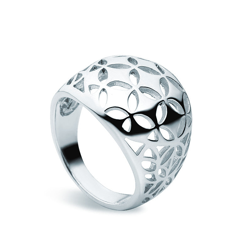 Graphic Ring - Zaffre Jewellery - 1