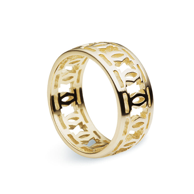 Trellis Ring - Gold - Zaffre Jewellery - 1