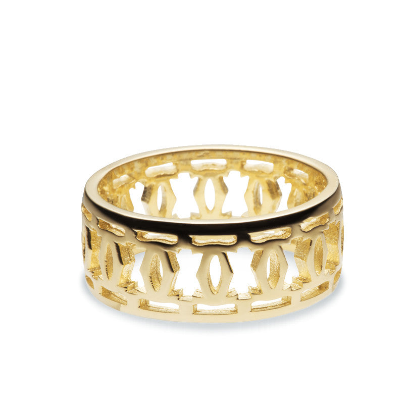 Trellis Ring - Gold - Zaffre Jewellery - 2