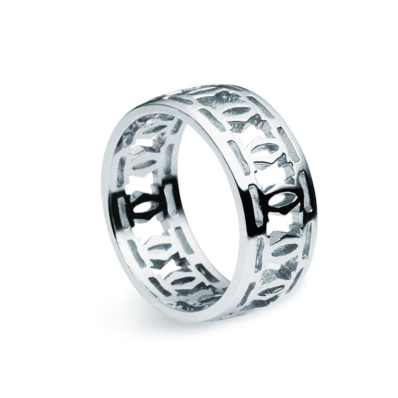 Trellis Ring - Silver - Zaffre Jewellery - 1