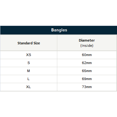 Hexagonal Bangle - Zaffre Jewellery - 3