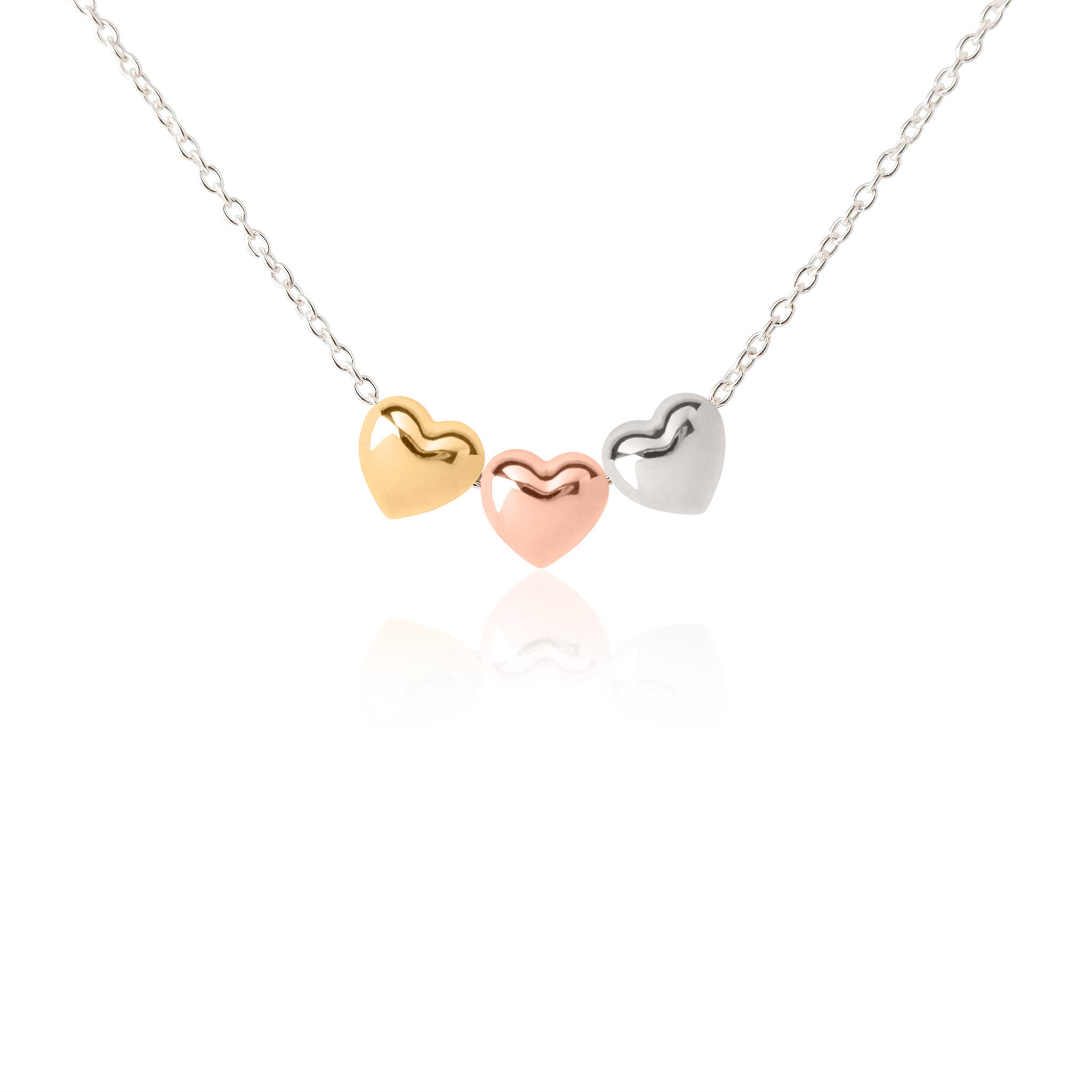 Little silver 2025 heart necklace