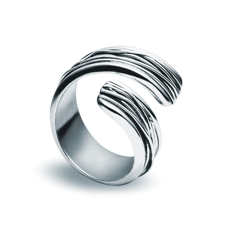 Spiral Ring - Zaffre Jewellery - 1