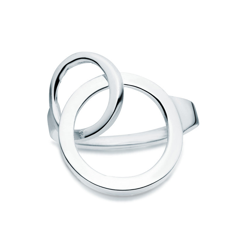Interlocked Ring - Zaffre Jewellery - 2