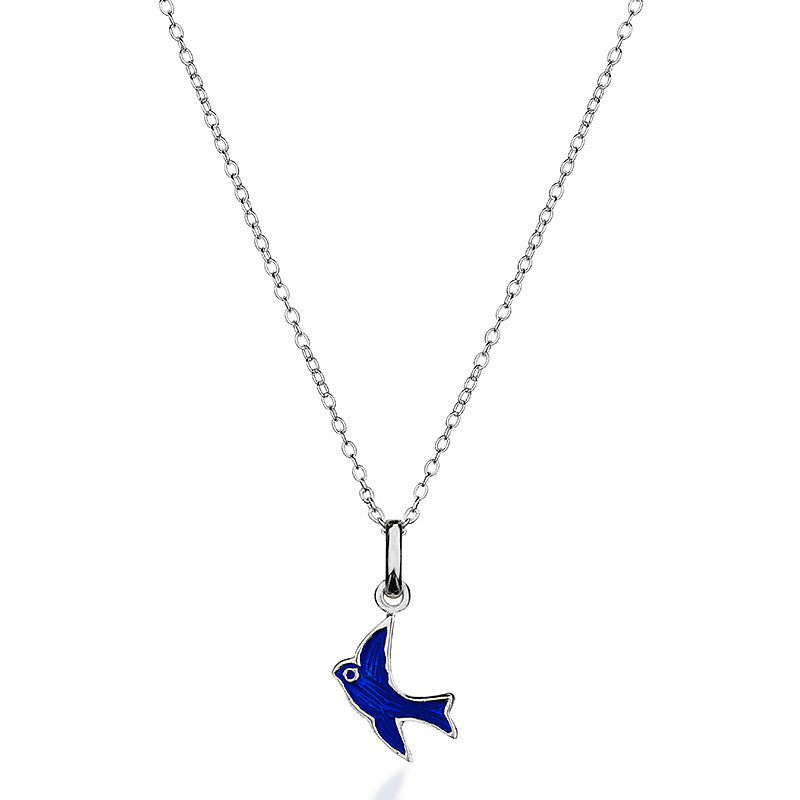 Bluebird Pendant Necklace - Zaffre Jewellery - 1